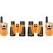 Комплект раций и биноклей Levenhuk LabZZ WTT10 Orange - фото 16955557