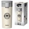 Термокружка 380 мл JOYLUX (ДЖОЙЛЮКС) CLASSIC COFFEE, нержавеющая сталь SUS304, бежевый с принтом, 700273 - фото 17006699