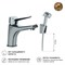Смеситель для раковины Paini Messina - фото 17038433