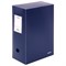 Короб архивный 330х245х120 мм, пластик, разборный, до 1200 листов, синий, 0,9 мм, STAFF, 274002 - фото 17387442