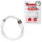 Кабель USB2.0 – Lightning, 1 м, SONNEN, медь, для передачи данных и зарядки, белый, 513559 - фото 17442510