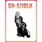 Быстросъемное детское кресло GHBIKE GH-511BLK - фото 17463585