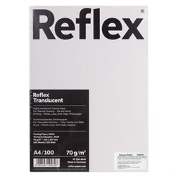 Калька REFLEX А4, 70 г/м, 100 листов, Германия, белая, R17118 - фото 11015704