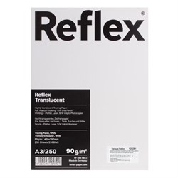 Калька REFLEX А3, 90 г/м, 250 листов, Германия, белая, R17310 - фото 11015713