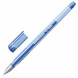 Ручка гелевая ERICH KRAUSE "G-Tone", СИНЯЯ, корпус тонированный синий, узел 0,5 мм, линия письма 0,4 мм, 17809 - фото 11019752