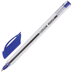 Ручка шариковая масляная BRAUBERG "Extra Glide", СИНЯЯ, трехгранная, узел 1 мм, линия письма 0,5 мм, 141700 - фото 11020766