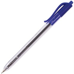 Ручка шариковая масляная автоматическая BRAUBERG "Extra Glide R", СИНЯЯ, трёхгранный корпус, узел 0,7 мм, линия письма 0,35 мм, 142932 - фото 11023812