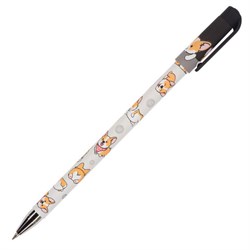 Ручка шариковая BRUNO VISCONTI HappyWrite, СИНЯЯ, "Корги", узел 0,5 мм, линия письма 0,3 мм, 20-0215/34 - фото 11028437