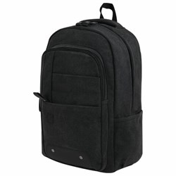 Рюкзак BRAUBERG DELTA универсальный, 2 отделения, холщовый, "Pulse", темно-серый, 44х30х14 см, 225296 - фото 11054909