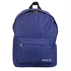Рюкзак STAFF STREET универсальный, темно-синий, 38х28х12 см, 226371 - фото 11056688