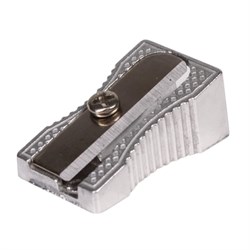 Точилка STAFF "Basic" PS-529, металлическая клиновидная, в картонной коробке, 226529 - фото 11056871