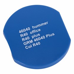 Подушка сменная ДИАМЕТР 40 мм, фиолетовая, для GRM R40Plus, 46040, Hummer, Colop Printer R40, 171100100 - фото 11078981