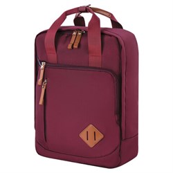 Рюкзак BRAUBERG FRIENDLY универсальный с длинными ручками, бордовый, 37х26х13 см, 270090 - фото 11082024