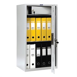 Шкаф металлический для документов AIKO "SL- 87Т" светло-серый, 870х460х340 мм, 21 кг, SL-87Т - фото 11083373