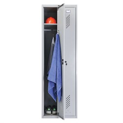 Шкаф металлический для одежды ПРАКТИК "LS-21", двухсекционный, 1830х575х500 мм, 29 кг - фото 11083717