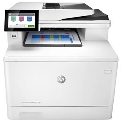 МФУ лазерное ЦВЕТНОЕ HP Color LJ Enterprise M480f "4 в 1", А4, 27 стр./мин., 55000 стр./мес, ДУПЛЕКС, ДАПД, сетевая карта, 3QA55A - фото 11087865