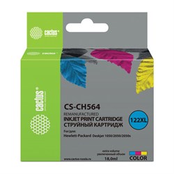 Картридж струйный CACTUS (CS-CH564) для HP Deskjet 1050/2050/2050S, цветной - фото 11088590