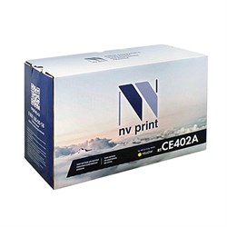 Картридж лазерный NV PRINT (NV-CE402A) для HP LaserJet Pro M570dn/M570dw, желтый, ресурс 6000 стр. - фото 11088962