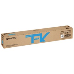 Тонер-картридж KYOCERA (TK-8115C) M8124cidn/M8130cidn, голубой, ресурс 6000 стр., оригинальный, 1T02P3CNL0 - фото 11089782