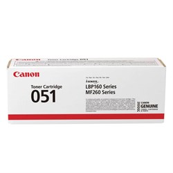 Картридж лазерный CANON (051) i-SENSYS LBP162dw/MF264dw/267dw/269dw, ресурс 1700 страниц, оригинальный, 2168C002