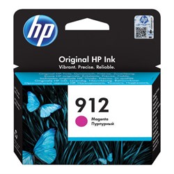 Картридж струйный HP (3YL78AE) для HP OfficeJet Pro 8023, №912 пурпурный, ресурс 315 страниц, оригинальный - фото 11090251