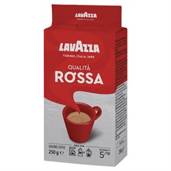Кофе молотый LAVAZZA &quot;Qualita Rossa&quot; 250 г, ИТАЛИЯ, 3580