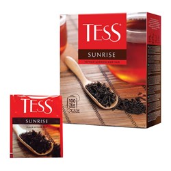 Чай TESS "Sunrise" черный цейлонский, 100 пакетиков в конвертах по 1,8 г,, 0918-09 - фото 11134168