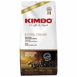 Кофе в зернах KIMBO "Extra Cream" 1 кг, ИТАЛИЯ - фото 11134285