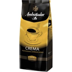 Кофе в зернах AMBASSADOR "Crema" 1 кг - фото 11135086