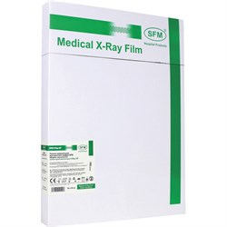Рентгеновская пленка зеленочувствительная, SFM X-Ray GF, КОМПЛЕКТ 100 л., 30х40 см, 629105 - фото 11136760