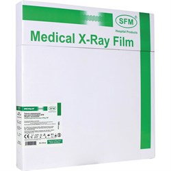Рентгеновская пленка зеленочувствительная, SFM X-Ray GF, КОМПЛЕКТ 100 л., 35х35 см, 629108 - фото 11136762