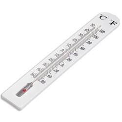 Термометр уличный, фасадный, малый, диапазон измерения: от -50 до +50°C, ПТЗ, ТБ-45м, ТБ-45М - фото 11146513