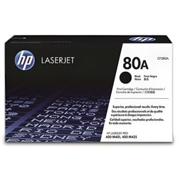 Картридж лазерный HP (CF280A) LaserJet Pro M401/M425, №80A, черный, оригинальный, ресурс 2700 страниц - фото 11214119