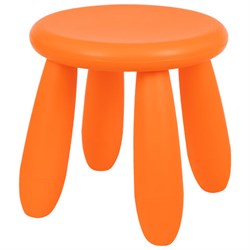 Табурет детский МАМОНТ оранжевый, от 2 до 7 лет, безвредный пластик, 01.022.01.06.1 - фото 11220777