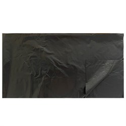 Мешки для мусора 160 л, черные, в пачке 50 штук, прочные, ПВД 35 мкм, 90х110 см, 608327 - фото 11224288