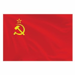 Флаг СССР 90х135 см, полиэстер, STAFF, 550229 - фото 11301371