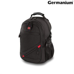 Рюкзак GERMANIUM "S-01" универсальный, с отделением для ноутбука, влагостойкий, черный, 47х32х20 см, 226947 - фото 11328892