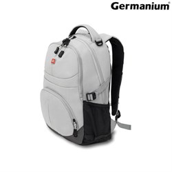 Рюкзак GERMANIUM &quot;S-07&quot; универсальный, уплотненная спинка, облегчённый, светло-серый, 46х32х15 см, 226954