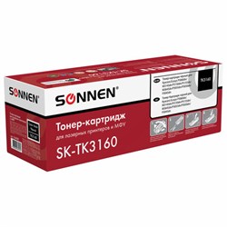 Тонер-картридж лазерный SONNEN (SK-TK3160) для KYOCERA ECOSYS P3045dn/P3050dn/P3060dn/M3145dn, ресурс 12500 стр., 364080 - фото 11396147