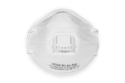 Респиратор VEGA R1 Air flap (FFP1) с клапаном (10 шт) - фото 11643256