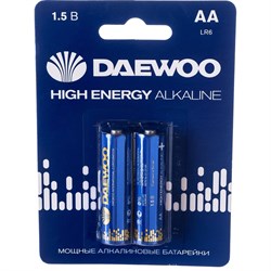 Алкалиновая батарейка Daewoo HIGH ENERGY Alkaline - фото 11853130