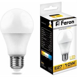 Светодиодная лампа FERON LB-92 Шар E27 10W 2700K - фото 12241492