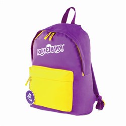 Рюкзак ЮНЛАНДИЯ с брелоком, универсальный, фиолетовый, 44х30х14 см, 227955 - фото 12435065