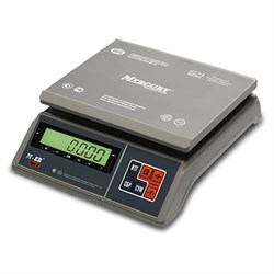 Весы фасовочные MERTECH M-ER 326AFU-6.01, LCD (0,005-6 кг), дискретность 0,1 г, платформа 255x205 мм, 3059 - фото 12536579