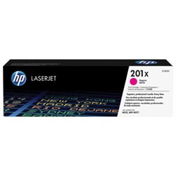 Картридж лазерный HP (CF403X) LaserJet Pro M277n/dw/M252n/dw, №201X, пурпурный, оригинальный, ресурс 2300 страниц - фото 12538813