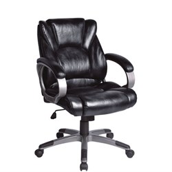 Кресло офисное BRABIX "Eldorado EX-504", экокожа, черное, 530874 - фото 12546040