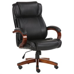 Кресло офисное BRABIX PREMIUM "Magnum EX-701", дерево, рециклированная кожа, черное, 531827 - фото 12551017