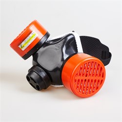 Полумаска Бриз-3201 (РУ) газопылезащитная с фильтром А1В1Е1Р1 RD - фото 12560555
