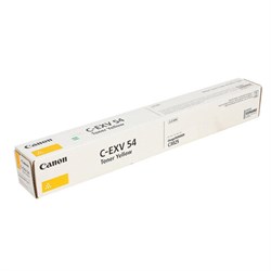 Тонер CANON (C-EXV54Y) C3025i, желтый, оригинальный, ресурс 8500 страниц, 1397C002 - фото 12661836