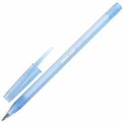 Ручка шариковая ОФИСМАГ i-STICK, СИНЯЯ, пишущий узел 0,7 мм, линия письма 0,35 мм, 143227, BP228 - фото 13102507